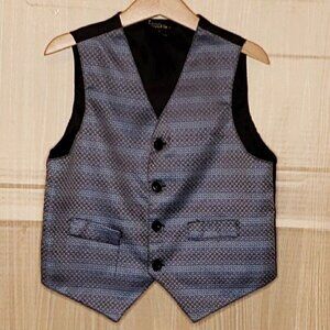 Kami Gold Boys Blue Vest With Silky Back 5